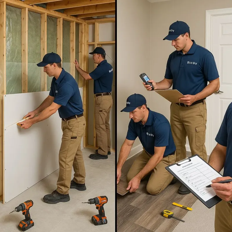 Repairs and Reconstruction process in Billings County, ND